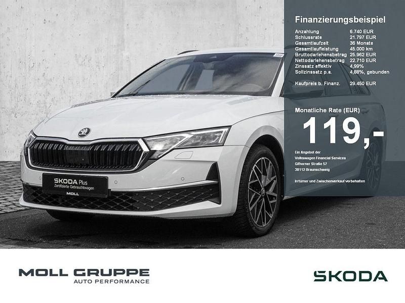 Moonweiss perleffekt Gebraucht 2024 Skoda Octavia Selection Kombi | 29.450 € (Guter Preis) - Bild 1/4