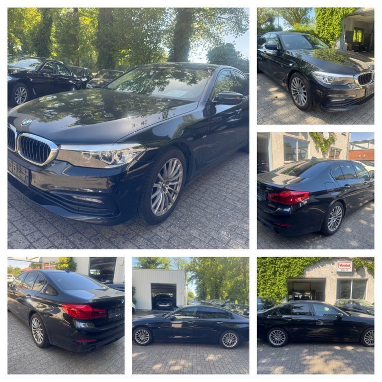Schwarz Gebraucht 2018 BMW 520 Sport Line Limousine | 20.999 € (Teuer) - Bild 1/4