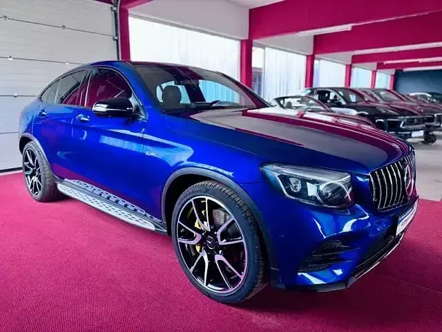 Gebraucht Mercedes GLC43 AMG AMG 367 PS (269 kW) 2017 Brillantblau Coupé
