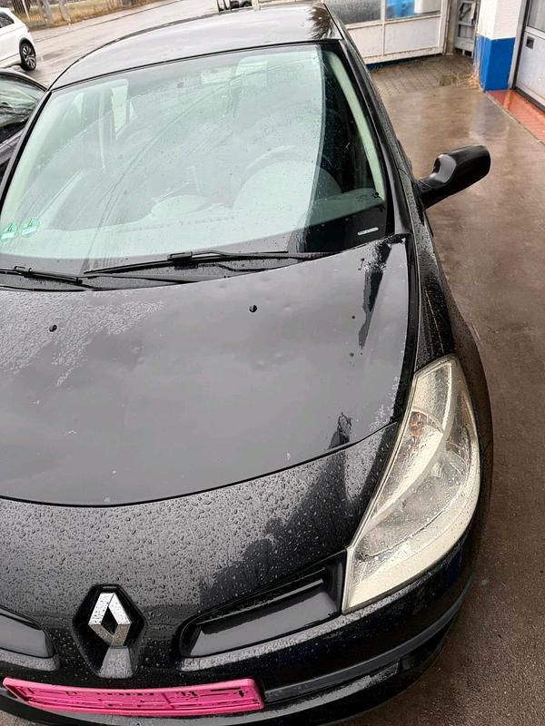 Gebraucht Renault Clio II 2002 Schwarz Kleinwagen