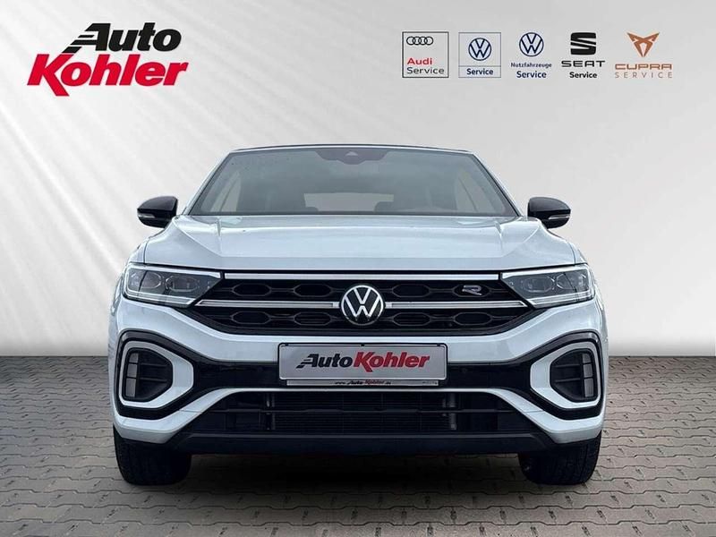 Gebraucht VW T-Roc Cabriolet Beats 150 PS (110 kW) 2022 Pure white (weiss) Cabrio