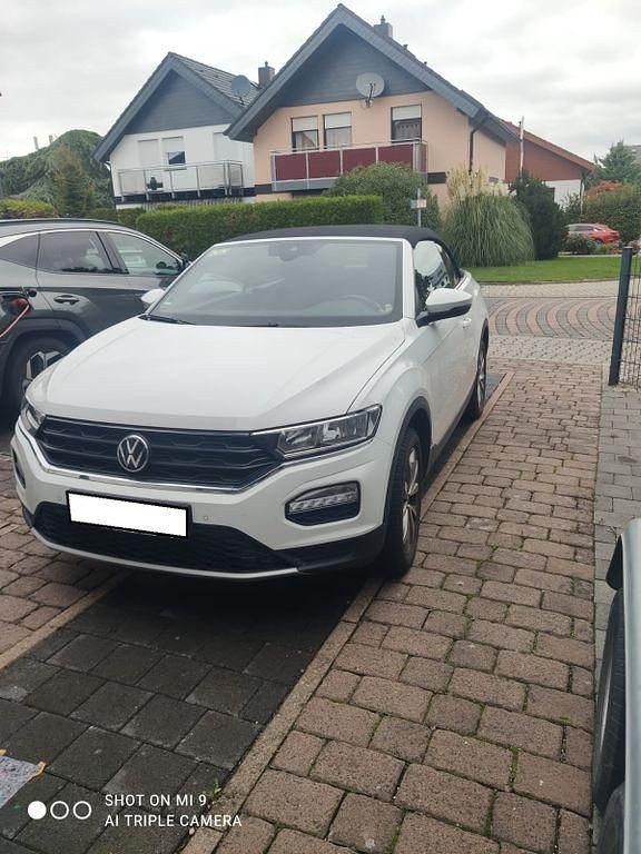 Weiß Gebraucht 2022 VW T-Roc Cabriolet Style Cabrio | 21.999 € (Superpreis) - Bild 1/2