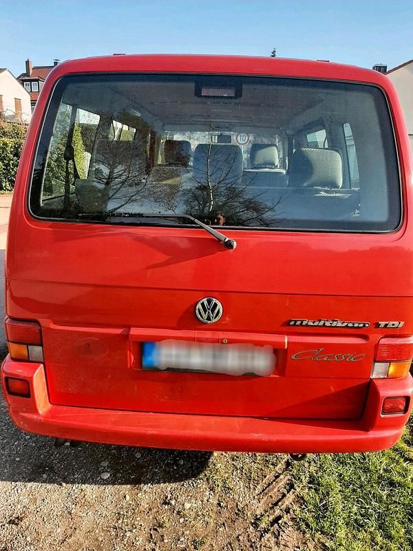 Używany VW T4 Classicline 1998 Czerwony Van