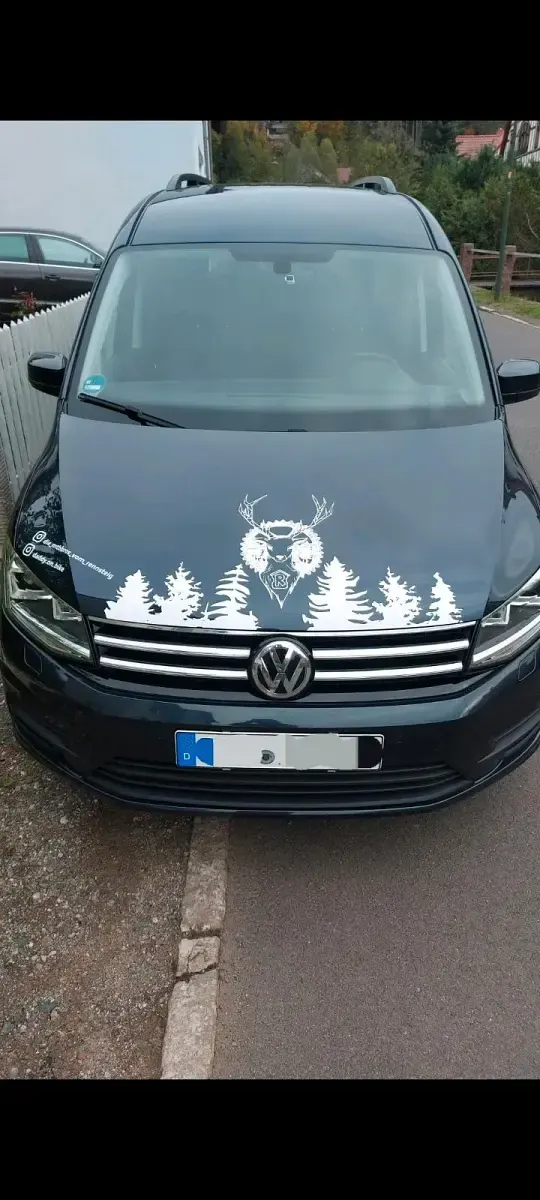 Gebraucht VW Caddy Maxi 150 PS (110 kW) 2017 Blau Van / Kleinbus