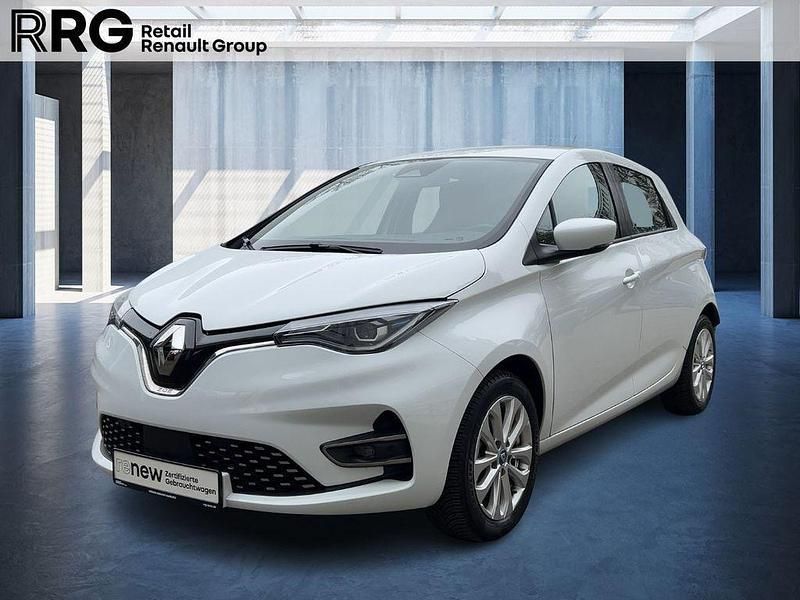 Gletscherweiss (weiß) Gebraucht 2021 Renault Zoe Experience Kleinwagen | 13.990 € (Fairer Preis) - Bild 1/4