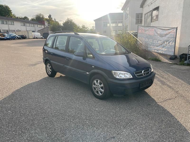 Blau Gebraucht 2006 Opel Zafira Van / Kleinbus | 1.999 € (Guter Preis) - Bild 1/4