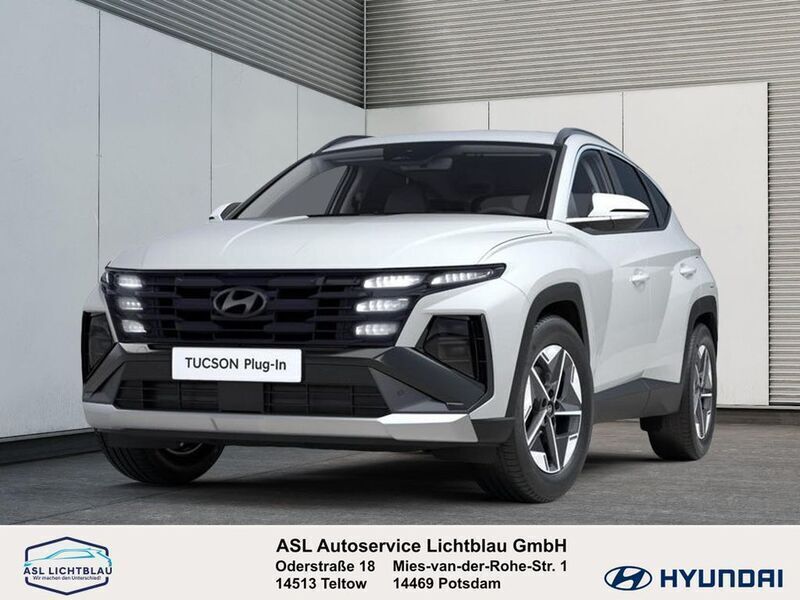 Serenity white Neu 2024 Hyundai Tucson Trend SUV | 37.490 € (Guter Preis) - Bild 1/4