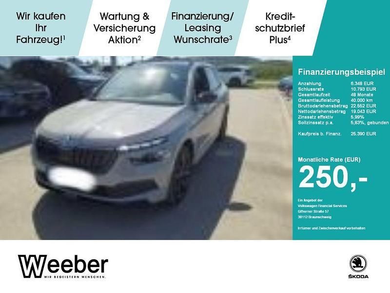 Steelgrau Gebraucht 2021 Skoda Kamiq SUV | 25.390 € (Fairer Preis) - Bild 1/4