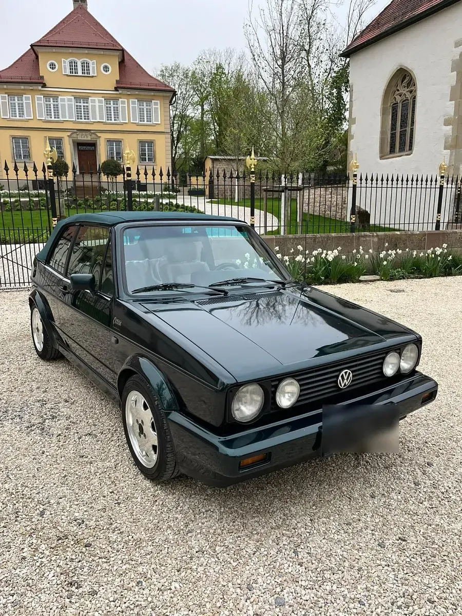 Gebraucht VW Golf Cabriolet Classicline 98 PS (72 kW) 1991 Grün Cabrio