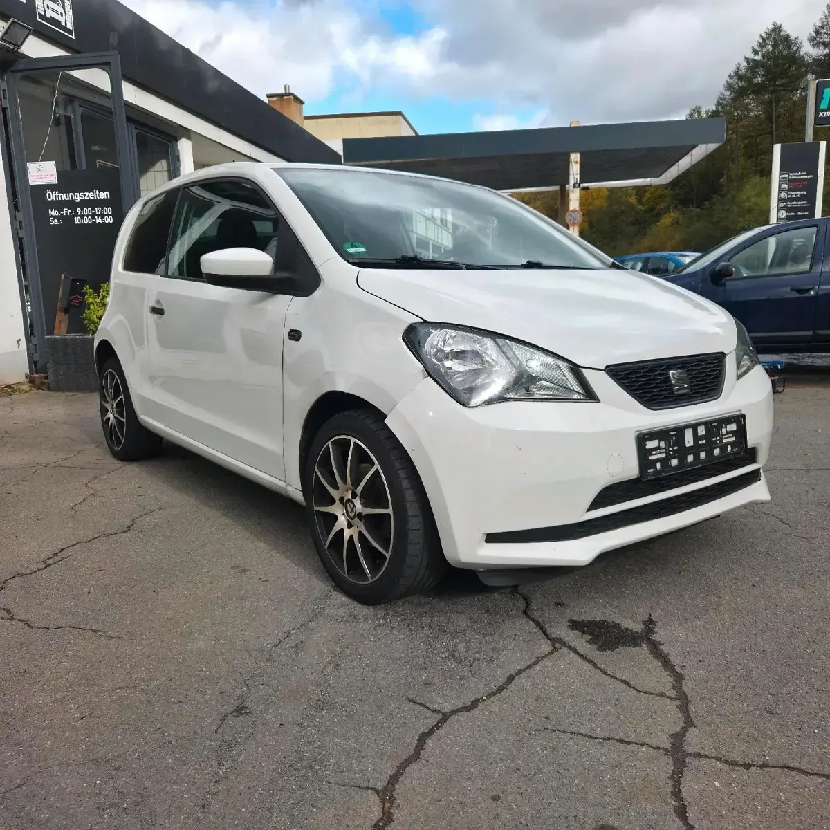 Gebraucht Seat Mii 68 PS (50 kW) 2014 Weiß Kleinwagen
