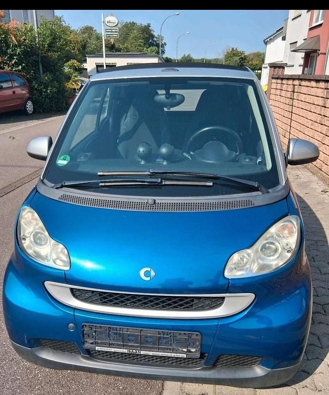 Blau Gebraucht 2007 Smart ForTwo Cabrio Cabrio | 3.900 € (Guter Preis) - Bild 1/4