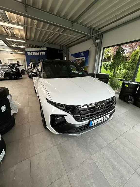 Gebraucht Hyundai Tucson N Line 265 PS (194 kW) 2023 Weiß SUV