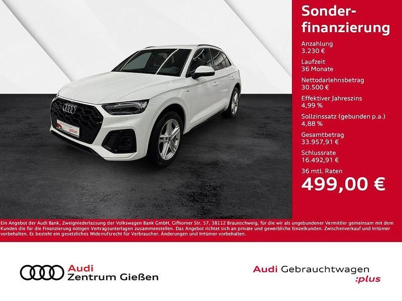 Weiß Gebraucht 2021 Audi Q5 S-Line SUV | 33.730 € (Fairer Preis) - Bild 1/4