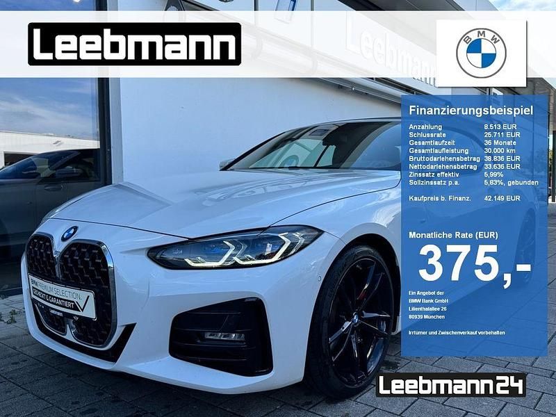 Weiß Gebraucht 2022 BMW 420 M Sport Cabrio | 42.149 € (Fairer Preis) - Bild 1/4