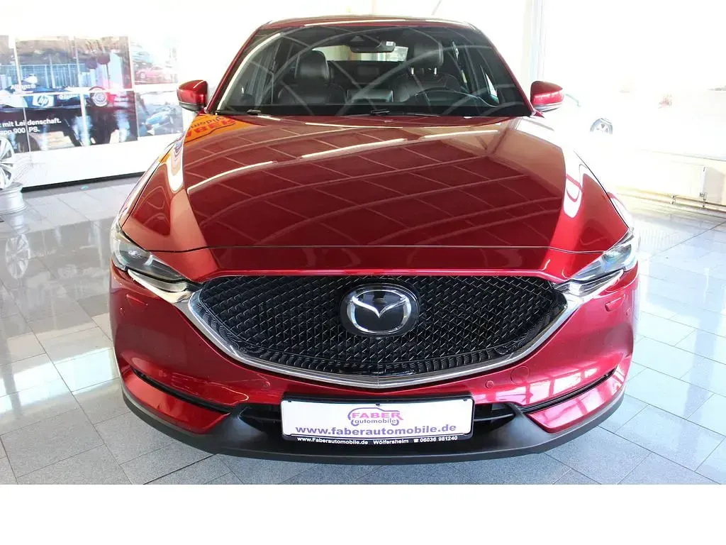 Gebraucht Mazda CX-5 184 PS (135 kW) 2020 Rot SUV