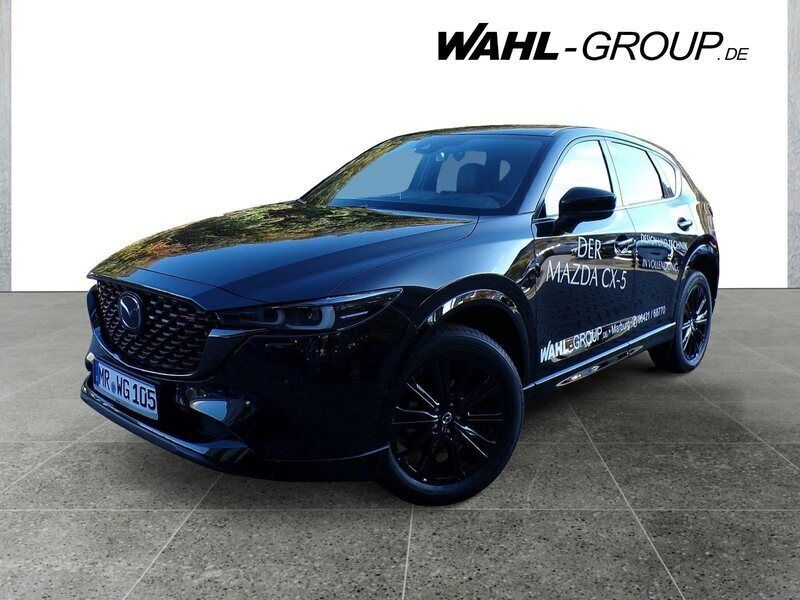 Schwarz Gebraucht 2024 Mazda CX-5 Homura-Line SUV | 41.650 € (Etwas zu teuer) - Bild 1/4