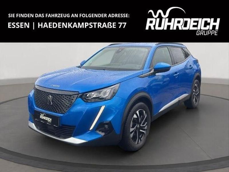 Perlmutt blau (metallic) Gebraucht 2022 Peugeot 2008 Allure SUV | 19.490 € (Fairer Preis) - Bild 1/4