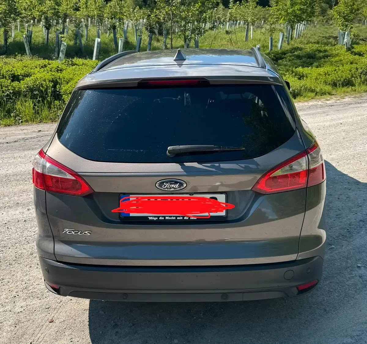 Usado Ford Focus 125 CV (91 kW) 2013 Gris Familiar