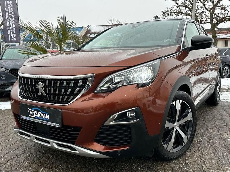Orange Gebraucht 2018 Peugeot 3008 Allure Limousine | 12.990 € (Fairer Preis) - Bild 1/4