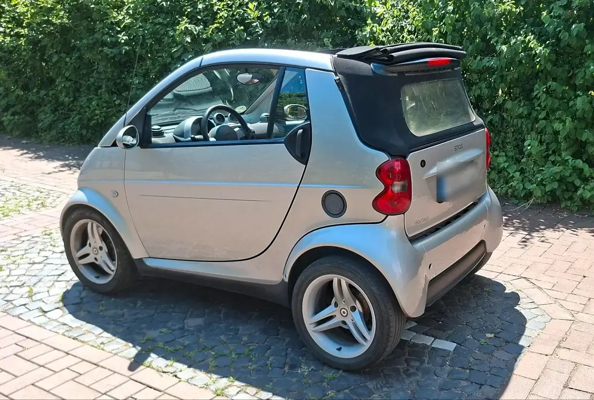 Gebraucht Smart ForTwo Cabrio 61 PS (44 kW) 2004 Silber Cabrio