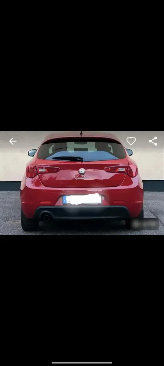 Gebraucht Alfa Romeo Giulietta Super 170 PS (125 kW) 2012 Rot Kleinwagen