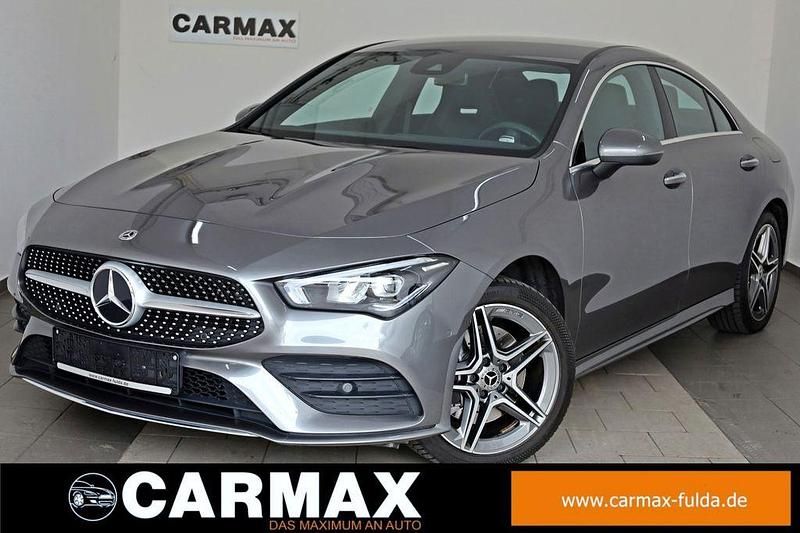 Grau Gebraucht 2023 Mercedes CLA250e AMG line Limousine | 32.100 € (Fairer Preis) - Bild 1/4