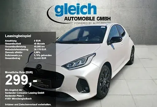 Gebraucht Mazda 2 Homura-Line 116 PS (85 kW) 2024 Northern white pearl Limousine