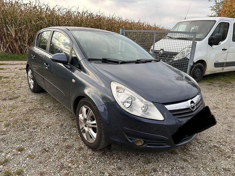 Blau Gebraucht 2007 Opel Corsa Innovation Limousine | 999 € (Superpreis) - Bild 1/4