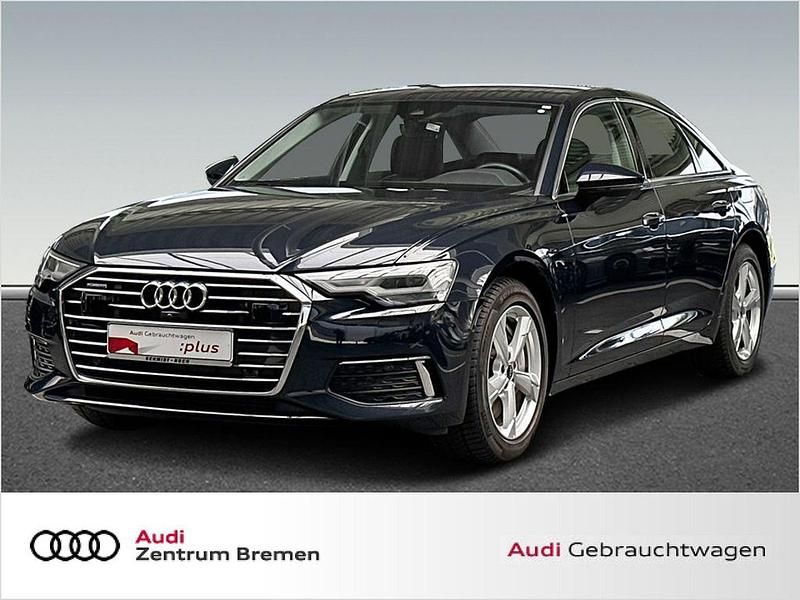 Blau Gebraucht 2021 Audi A6 Design Limousine | 36.985 € (Fairer Preis) - Bild 1/4