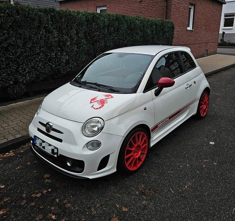 Gebraucht Abarth 500 135 PS (99 kW) 2008 Weiß Kleinwagen