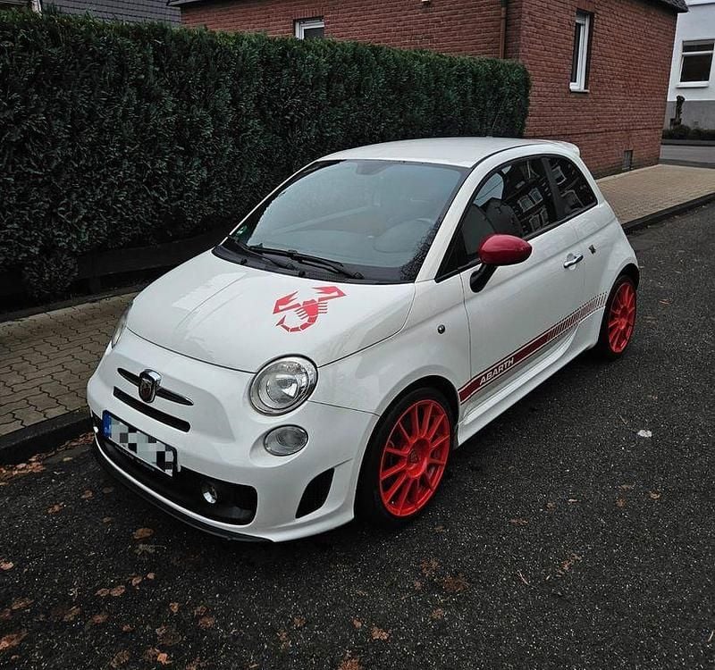 Weiß Gebraucht 2008 Abarth 500 Kleinwagen | 9.499 € (Fairer Preis) - Bild 1/4