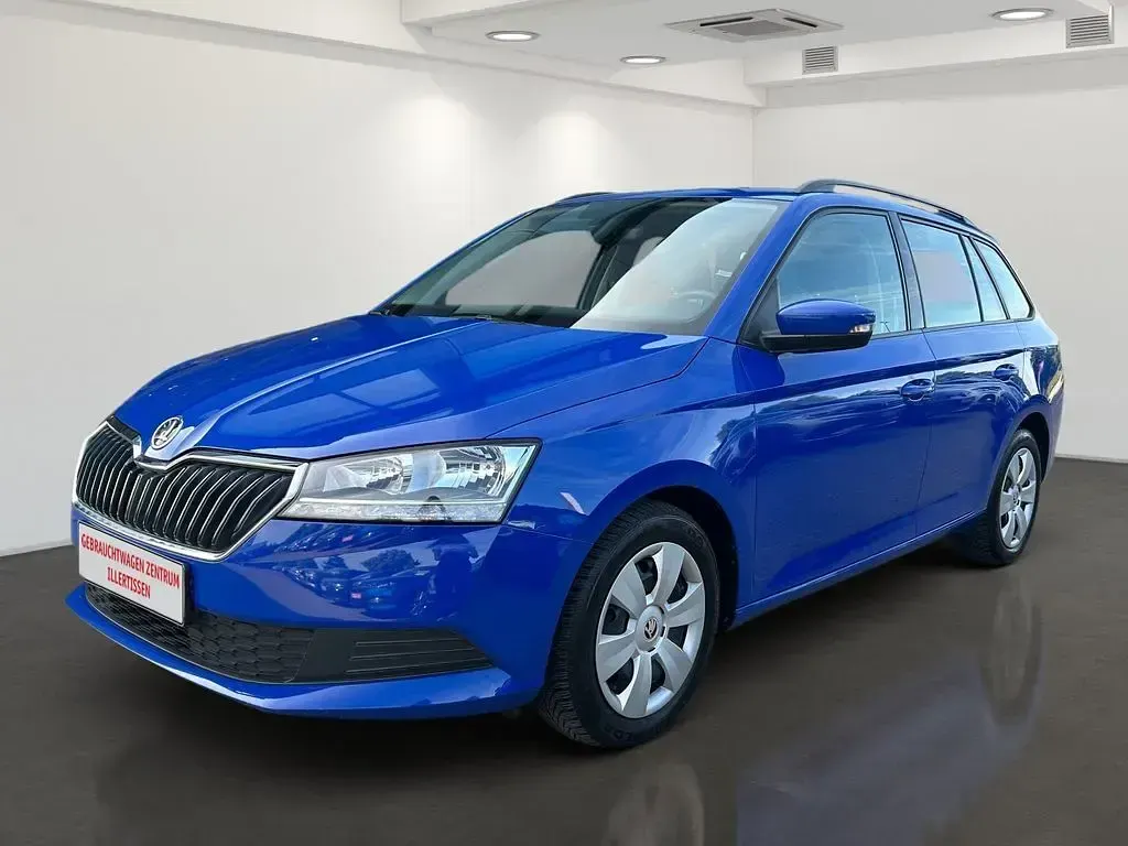 Gebraucht Skoda Fabia Ambition 95 PS (69 kW) 2022 Blau Kleinwagen