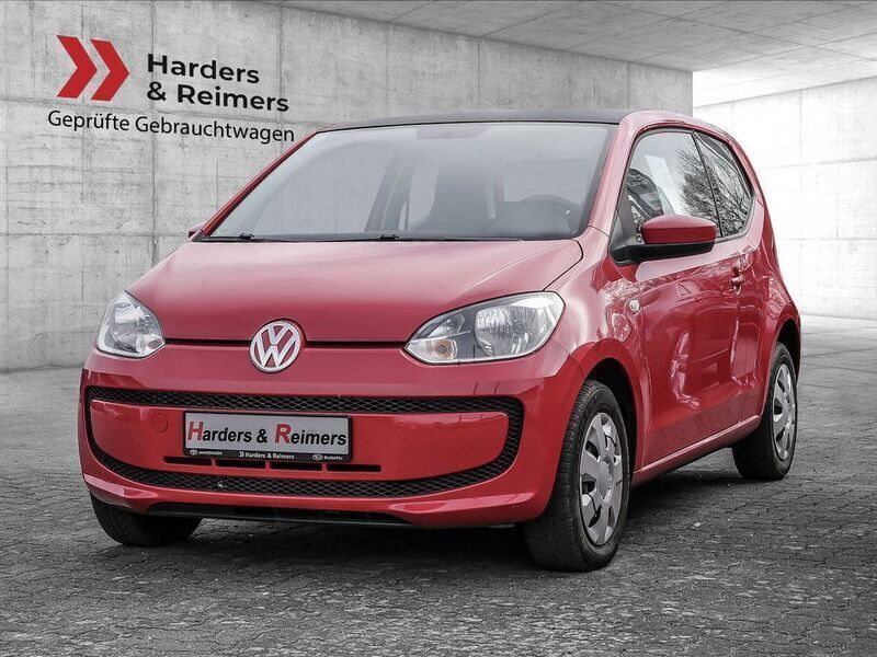 Rot Gebraucht 2013 VW up! take up! Kleinwagen | 4.680 € (Fairer Preis) - Bild 1/4