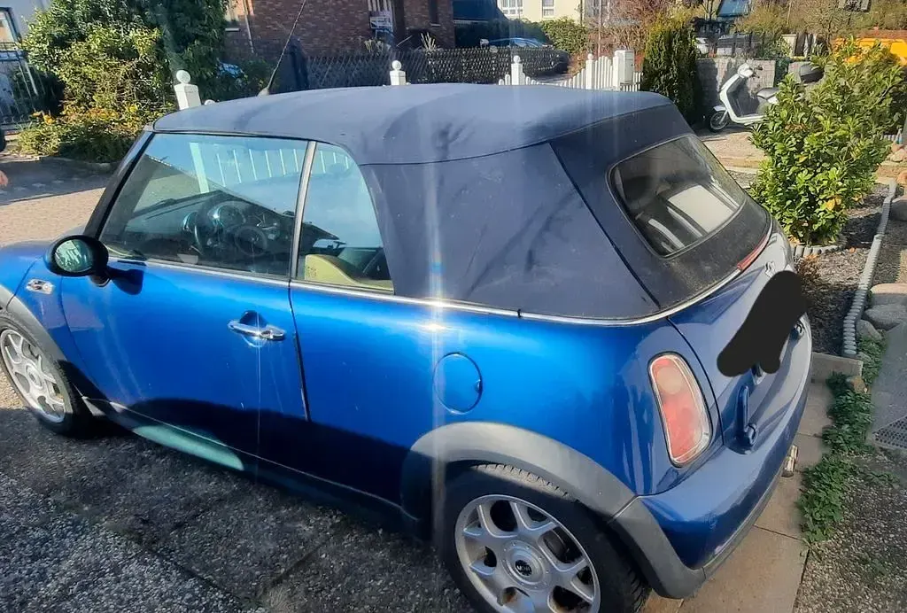 Occasion Mini Cooper S Cabriolet 170 ch (125 kW) 2007 Bleue Cabriolet