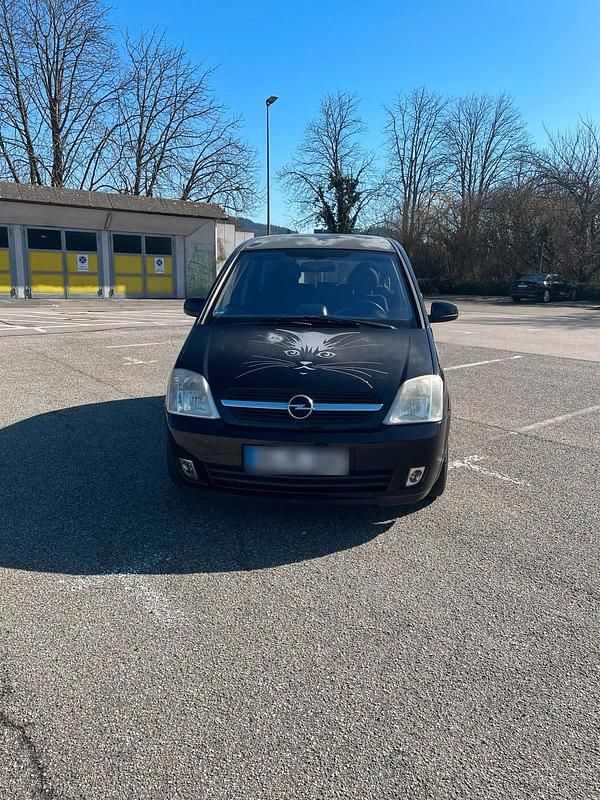 Gebraucht Opel Meriva 100 PS (73 kW) 2005 Schwarz Van / Kleinbus