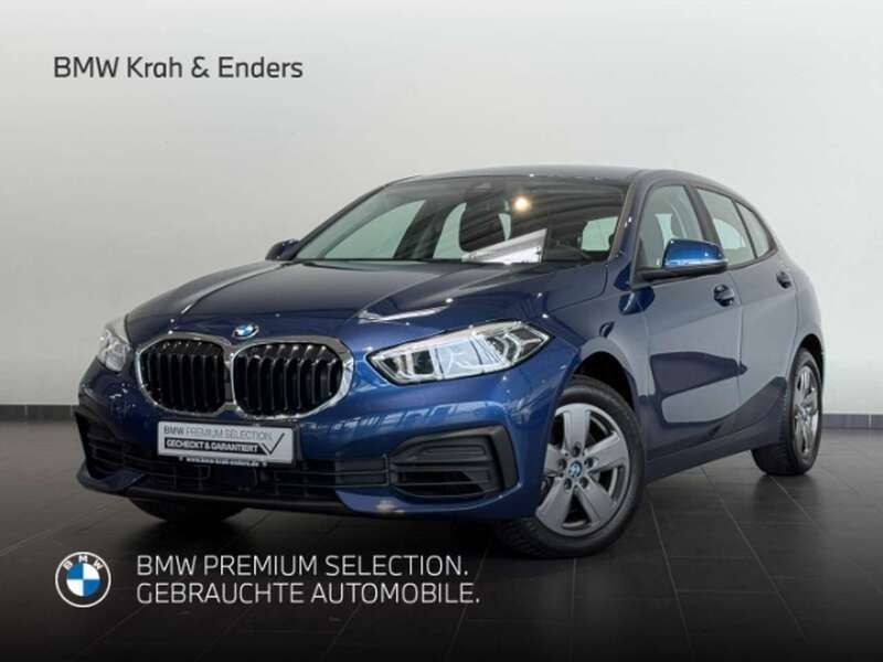 Blau Gebraucht 2021 BMW 116 Advantage Kleinwagen | 18.990 € (Fairer Preis) - Bild 1/4