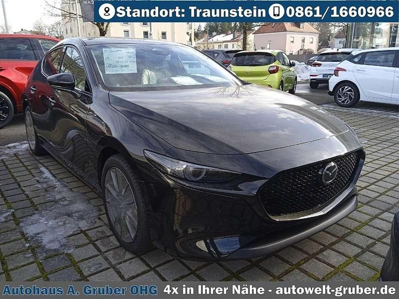Neu Mazda 3 Center-Line 140 PS (102 kW) 2026 Jet black Limousine