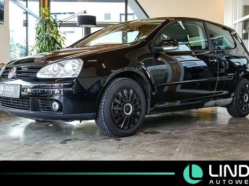 Schwarz Gebraucht 2008 VW Golf VI United Kleinwagen | 3.490 € (Guter Preis) - Bild 1/4