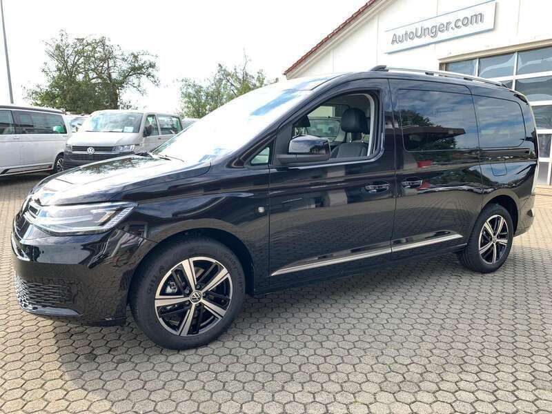 Deep black Neu 2025 VW Caddy Style Van / Kleinbus | 43.395 € (Etwas zu teuer) - Bild 1/3