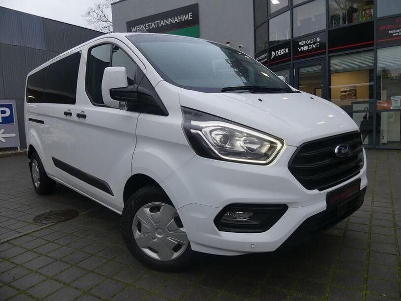 Frozen white (metallic) Gebraucht 2020 Ford Transit Custom Van | 24.800 € (Guter Preis) - Bild 1/4