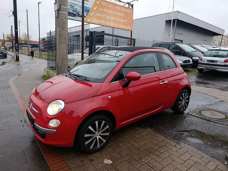 Gebraucht Fiat 500 Lounge 101 PS (74 kW) 2010 Rot Cabrio