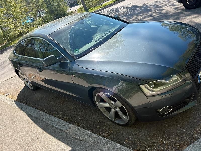 Usata Audi A5 211 CV (155 kW) 2009 Grigio Coupé