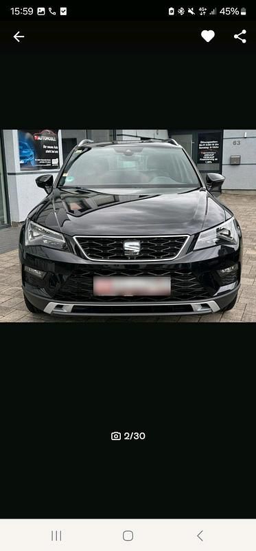 Gebraucht Seat Ateca 190 PS (139 kW) 2017 Schwarz SUV