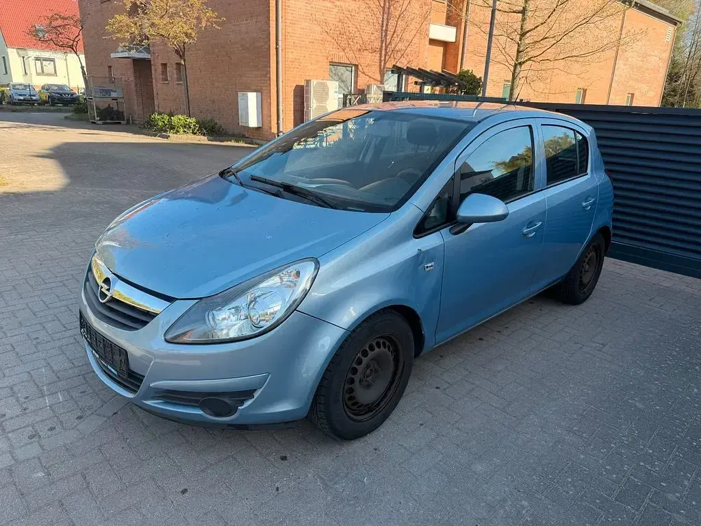 Gebraucht Opel Corsa Edition 80 PS (58 kW) 2008 Blau Kleinwagen