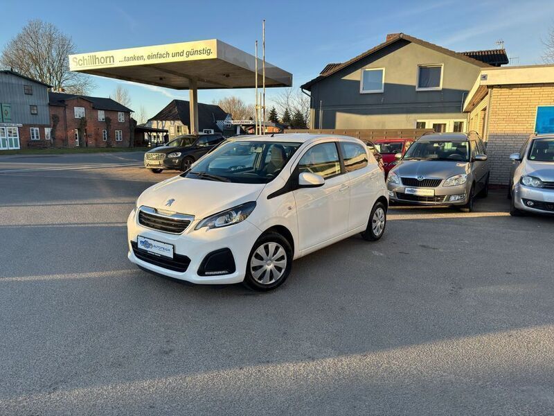 Zu lackieren weiss 068/deckend Gebraucht 2015 Peugeot 108 Active Kleinwagen | 4.999 € (Fairer Preis) - Bild 1/4