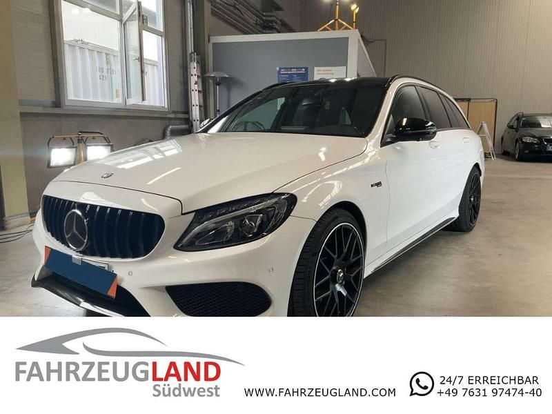 Weiss Gebraucht 2016 Mercedes C43 AMG Business Kombi | 26.490 € (Etwas zu teuer) - Bild 1/4