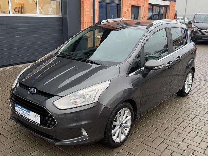 Grau Gebraucht 2016 Ford B-MAX Titanium Van / Kleinbus | 6.499 € (Guter Preis) - Bild 1/4