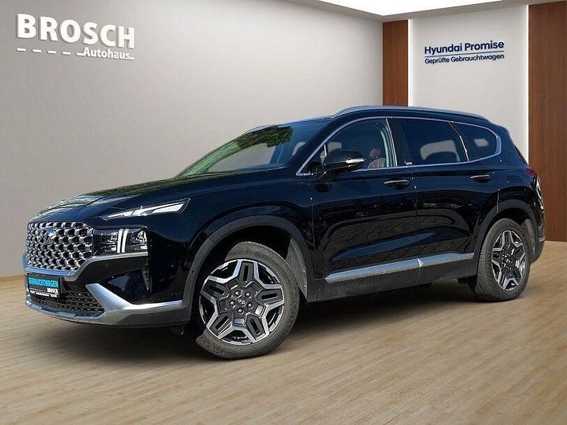 Schwarz Gebraucht 2021 Hyundai Santa Fe SUV | 32.999 € - Bild 1/3