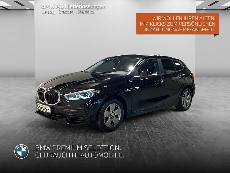 Schwarz Gebraucht 2022 BMW 116 Advantage Kleinwagen | 21.211 € (Fairer Preis) - Bild 1/4