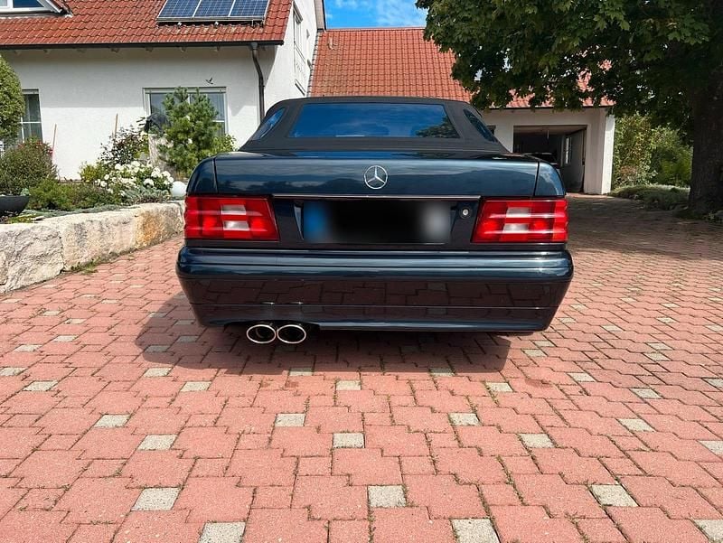 Gebraucht Mercedes SL500 320 PS (235 kW) 1996 Blau Cabrio